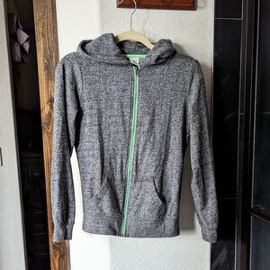 Zine Women's XS Hoodie Zip Up Grey
